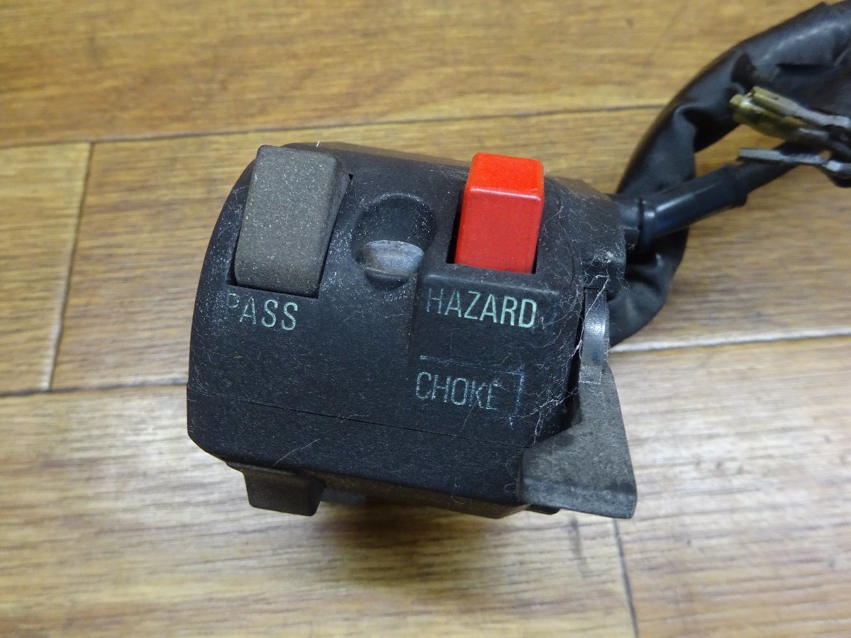 [K91] GPZ400R ZX400D □ 純正 ハンドルスイッチボックス ウインカー側_画像2