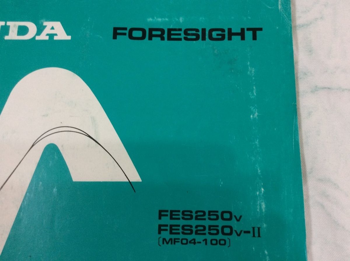 FORESIGHT Foresight MF04 1 version Honda parts list parts catalog free shipping 