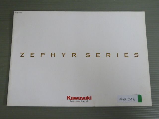 KAWASAKI Kawasaki ZEPHYR Zephyr серии 1100 750 χ BC-ZRT10A ZR750C ZR400C каталог проспект рекламная листовка бесплатная доставка 