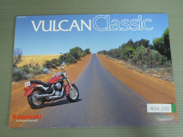 KAWASAKI カワサキ VULCAN Classic バルカン クラシック BC-VN400A カタログ パンフレット チラシ 送料無料_画像1