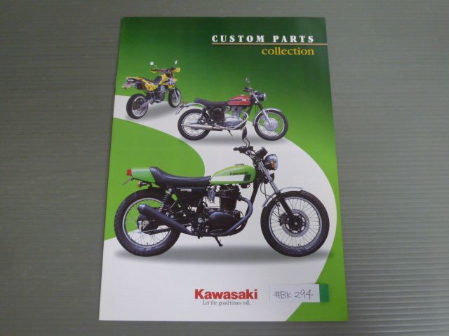 KAWASAKI カワサキ CUSTOM PARTS Collection カスタム パーツ コレクション カタログ パンフレット チラシ 送料無料_画像1