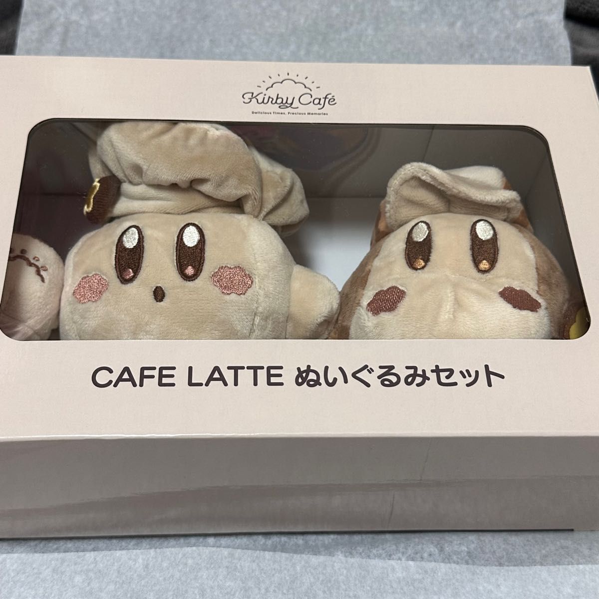 カービィカフェ  CAFE LATTE ぬいぐるみセット