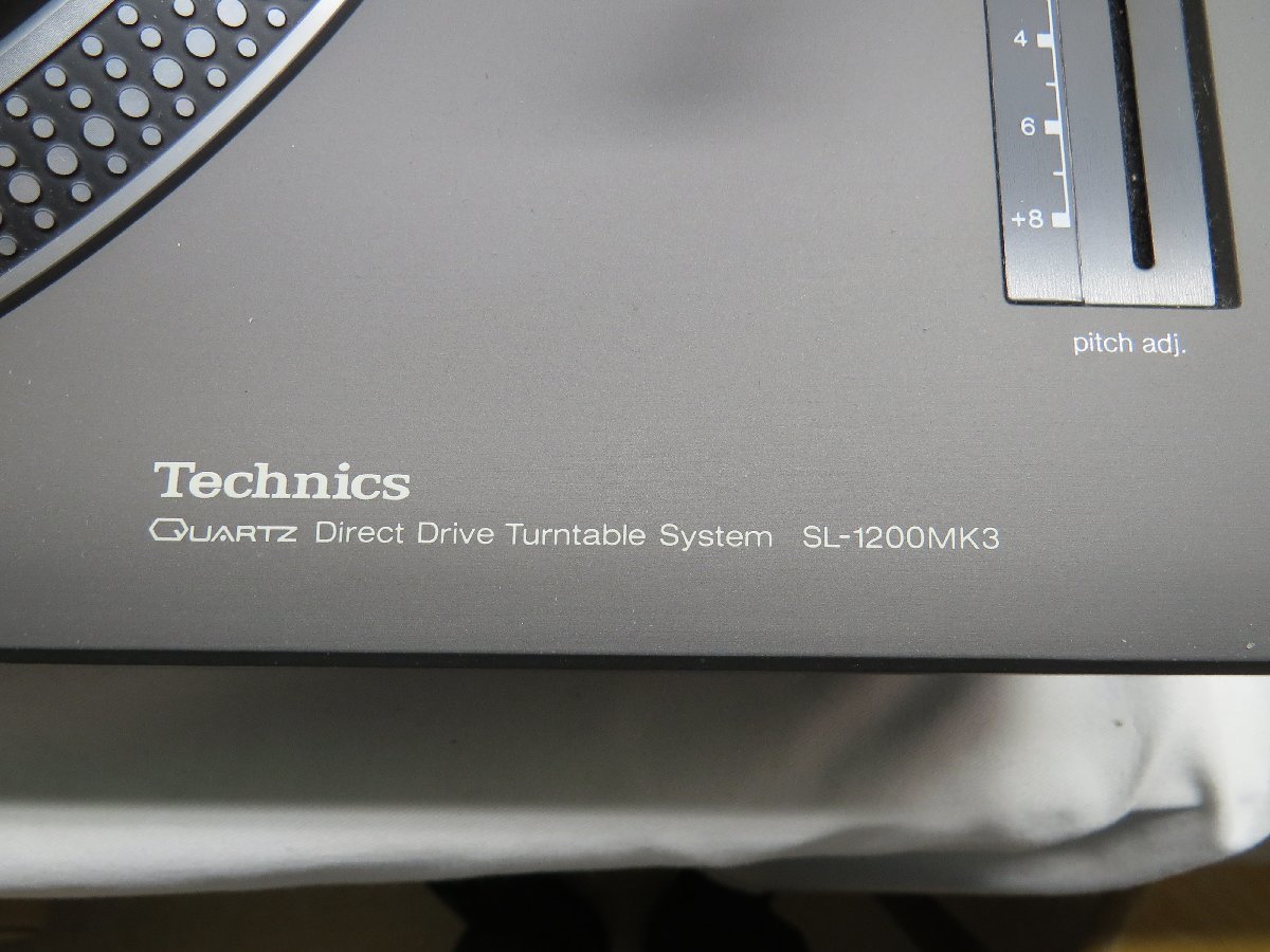 【中古】Technics テクニクス SL-1200MK3 ターンテーブル レコードプレーヤー 動作品（大）_画像4