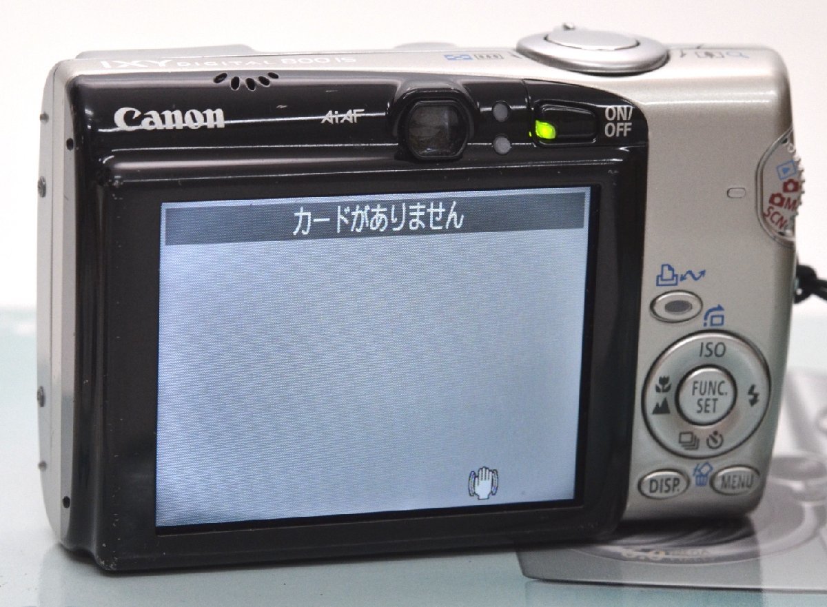 ∞ 1円～最短発送 キヤノン Canon IXY DIGITAL 800 IS デジカメ 684_画像5