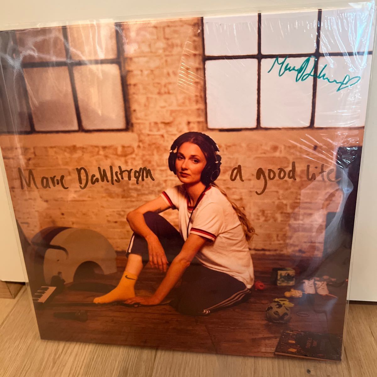 本人サイン付　marie dahlstrom a good life LPレコード マリーダールストロム　グッドライフ