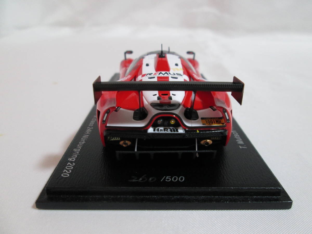 スパーク　1/43　SCG　Scuderia　Cameron　Glicknhans　Winner SP-X　Class　24H　ニュルブルクリンク200【新品】_画像7