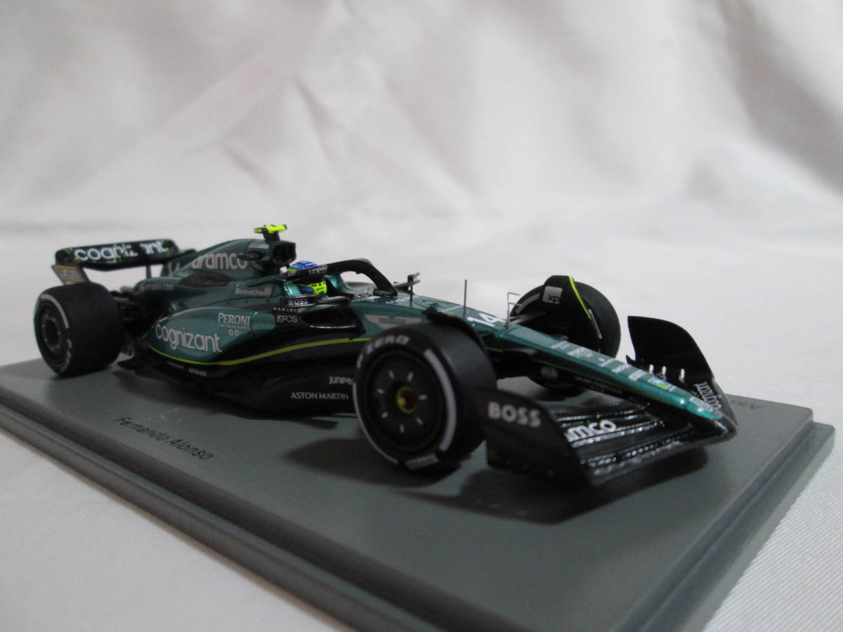 スパーク　1/43　アストンマーチン　AMR23　No.14　3rd　ブラジルGP　2023　フェルナンド・アロンソ【新品】_画像1