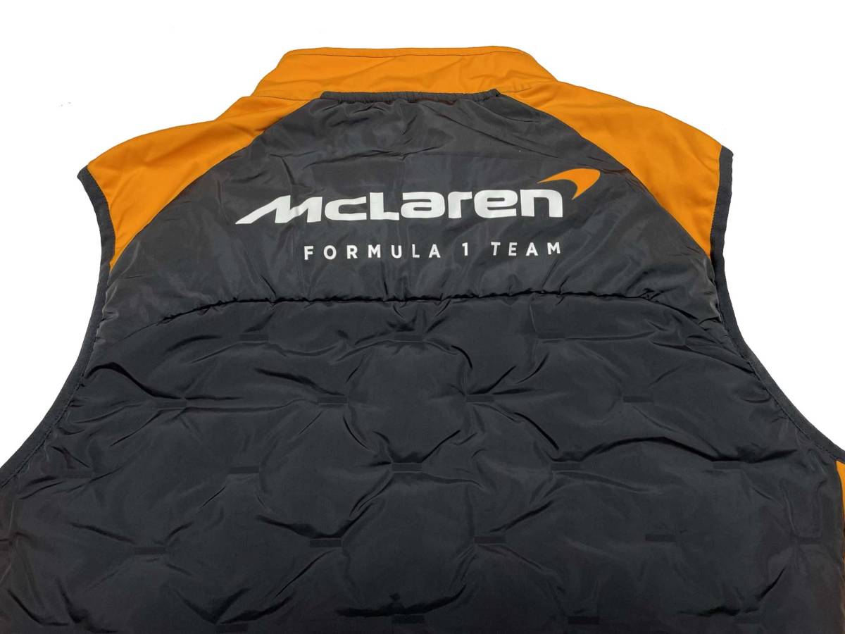  McLAREN 2022 supplied goods quilting * the best AMG with logo XL not for sale no squirrel licca rudoF1 CASTORE gilet 