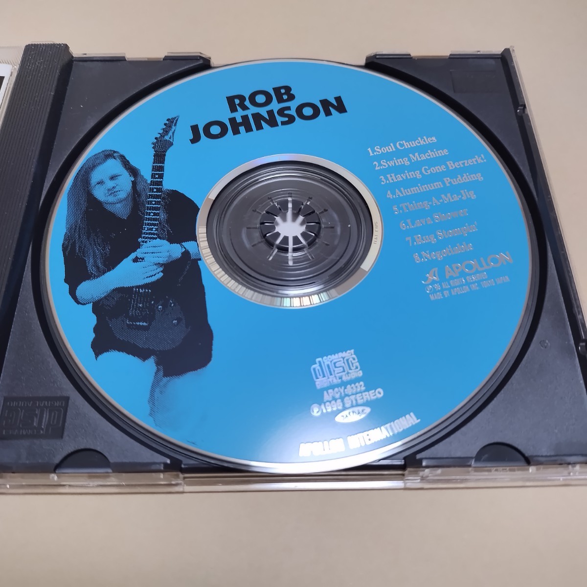 ロブ・ジョンソン　ROB JOHNSON　1st ファーストアルバム　日本盤 _画像4