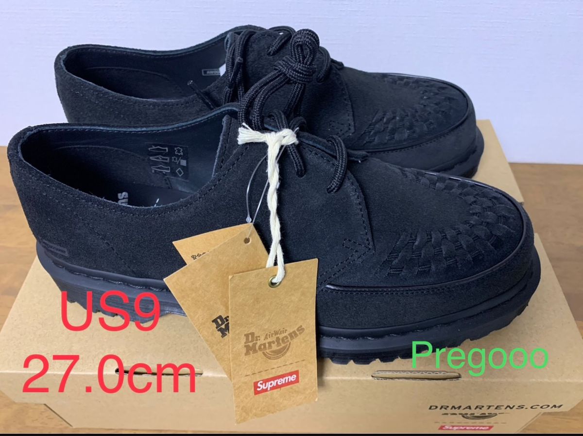 Supreme Dr Martens Ramsey Creeper Black us9 27 0cm|Yahoo Supreme Dr Martens Ramsey Creeper Black us9 27 0cm|Yahoo