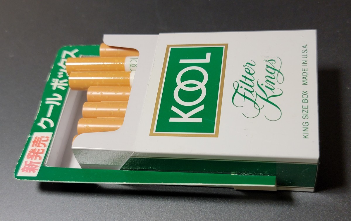 タバコ　見本　サンプル　模型　KOOL 　レトロ　自動販売機　_画像4