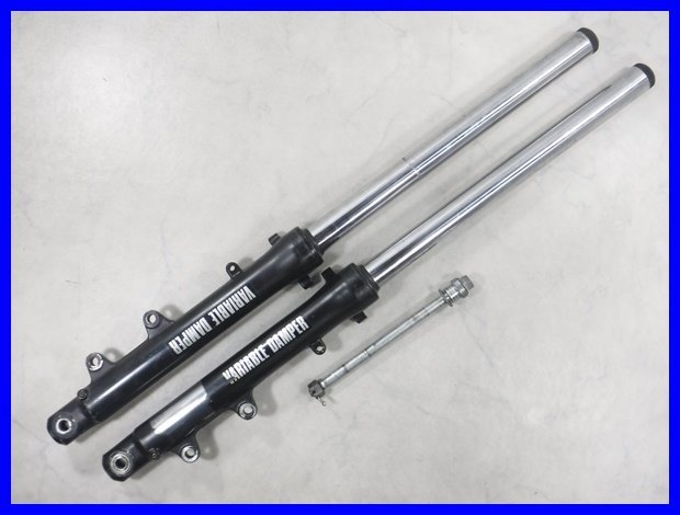 !*so948 RZ250 4L3 front fork front axle shaft bend less 140