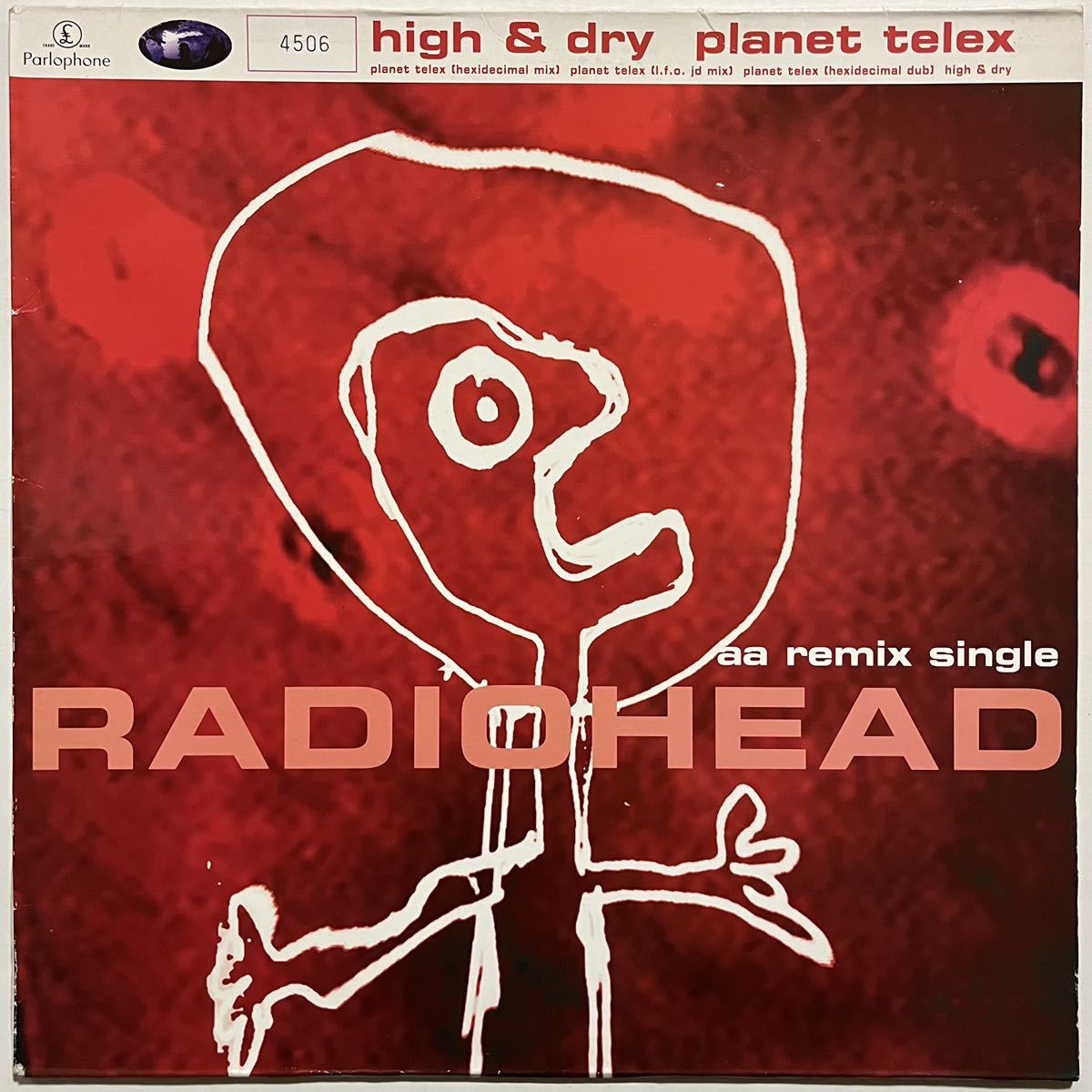 貴重 UKオリジナル限定盤 RADIOHEAD HIGH & DRY/PLANET TELEX 12インチ_画像1