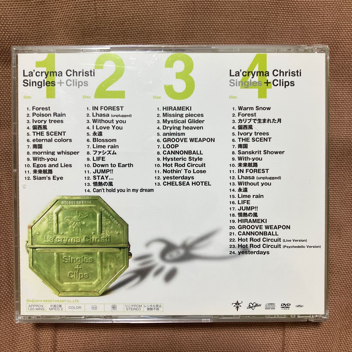 中古】La'cryma Christi/Singles+Clips(台湾盤) - 邦楽 中古】La'cryma Christi/Singles+Clips(台湾盤) - 邦楽
