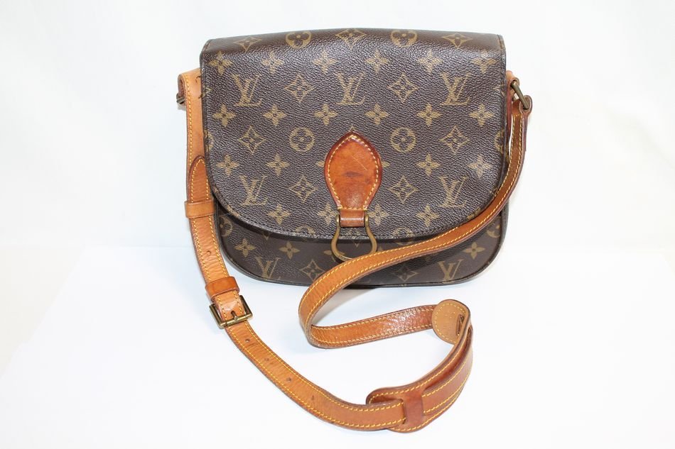 訳あり 中古 LOUIS VUITTON サンクルーGM モノグラム M51242 ショルダーバッグ レディースバッグ 斜め掛け ルイヴィトン USED品