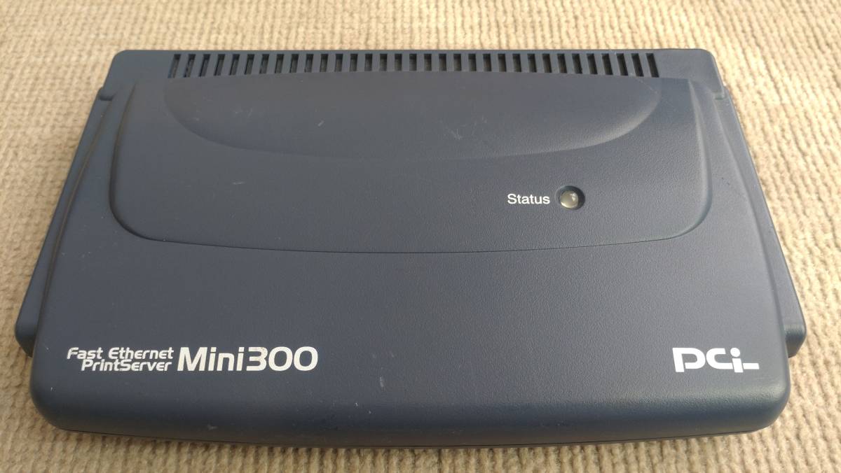 Pci Mini300セントロニクス対応プリントサーバー 【ジャンク】_画像2