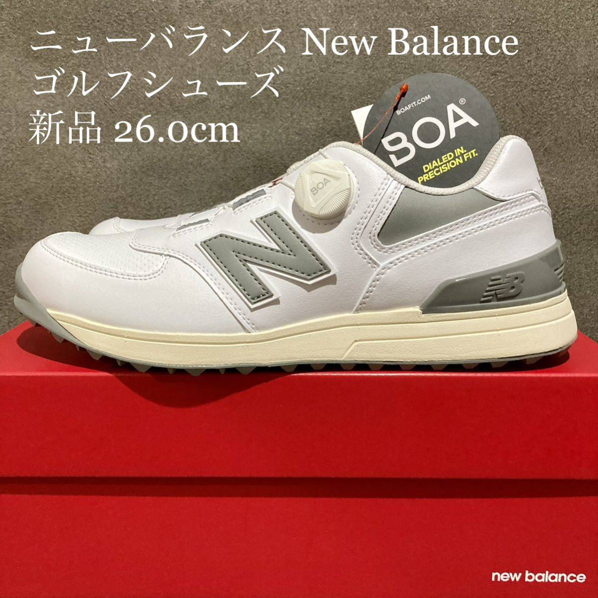 【新品】ニューバランス new balance 26.0cm ゴルフシューズ