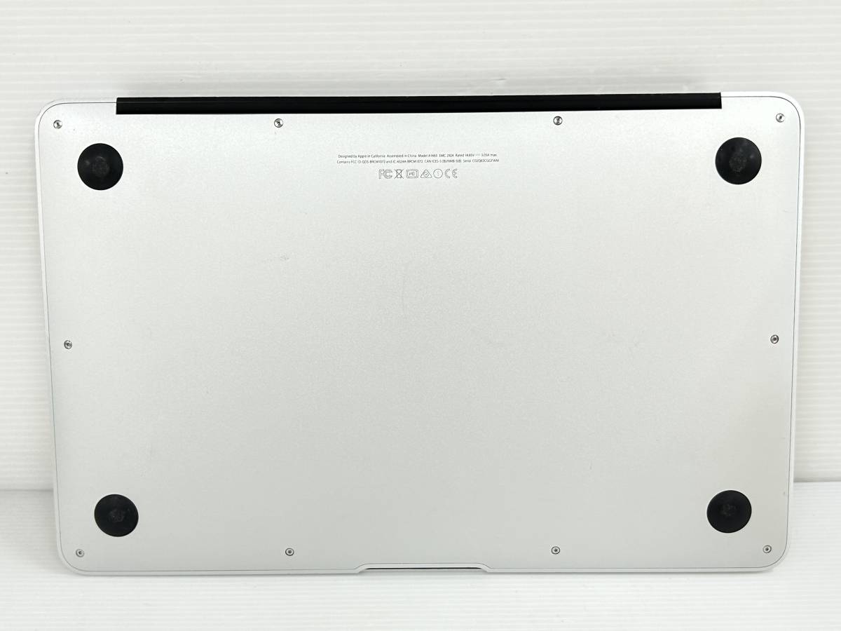【11.6インチ】Apple MacBook Air(11-inch Early 2015) A1465 Core i5(5250U)/1.6GHz RAM:4GB/SSD:128GB Monterey 動作品_画像3