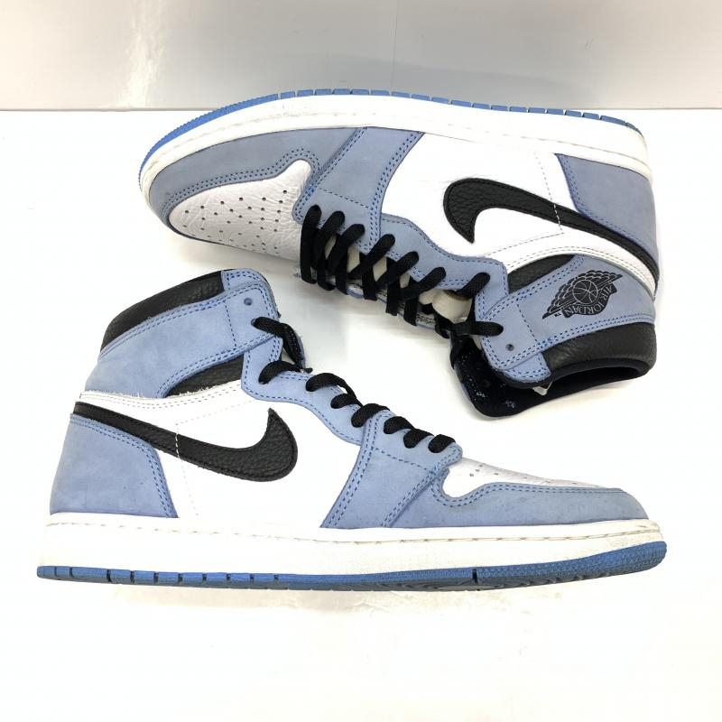 【中古】NIKE AIR JORDAN 1 RETRO HIGH OG UNIVERCITY BLUE 555088-134 28cm　ナイキ[240092245808]_画像5