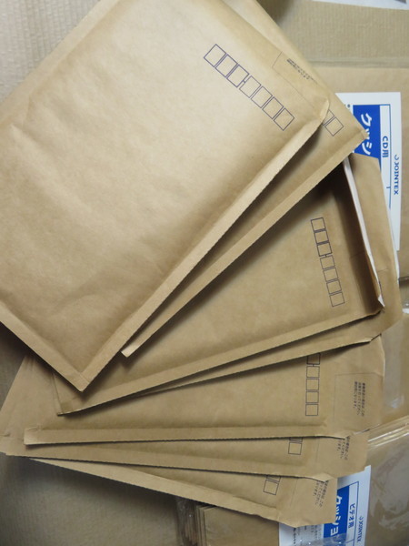 ●H⑪　24　クッション入り封筒　梱包資材　サイズミックス　フリマアプリ 発送資材　茶封筒　封筒_画像2
