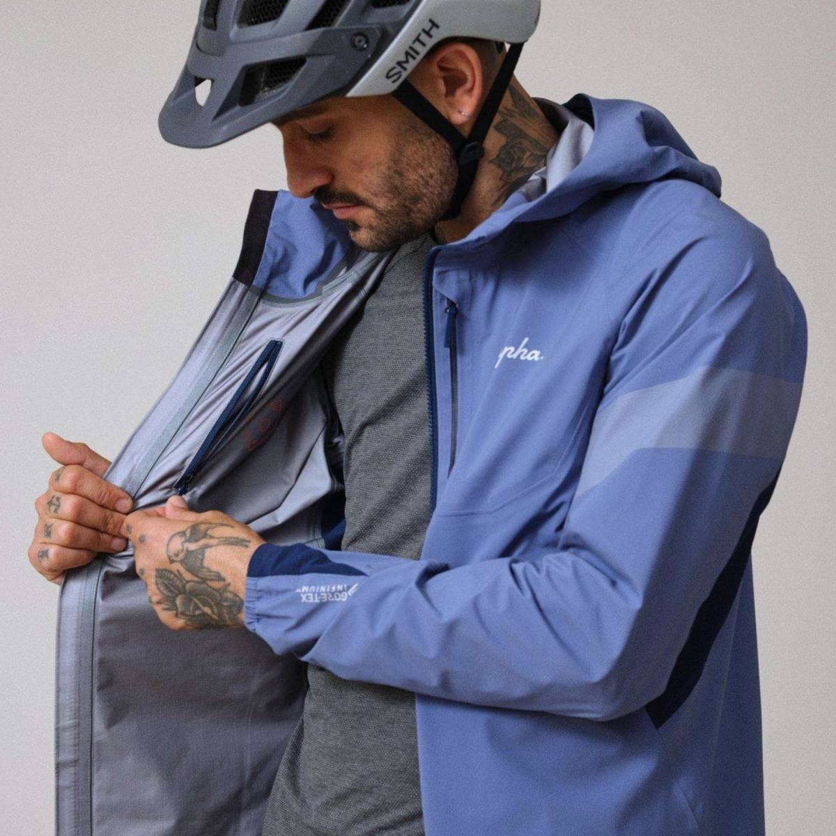 新品 Rapha Men’s Trail GORE-TEX Infinium Jacket Sサイズ ブルー ラファ メンズ トレイル ゴアテックス インフィニアム ジャケット