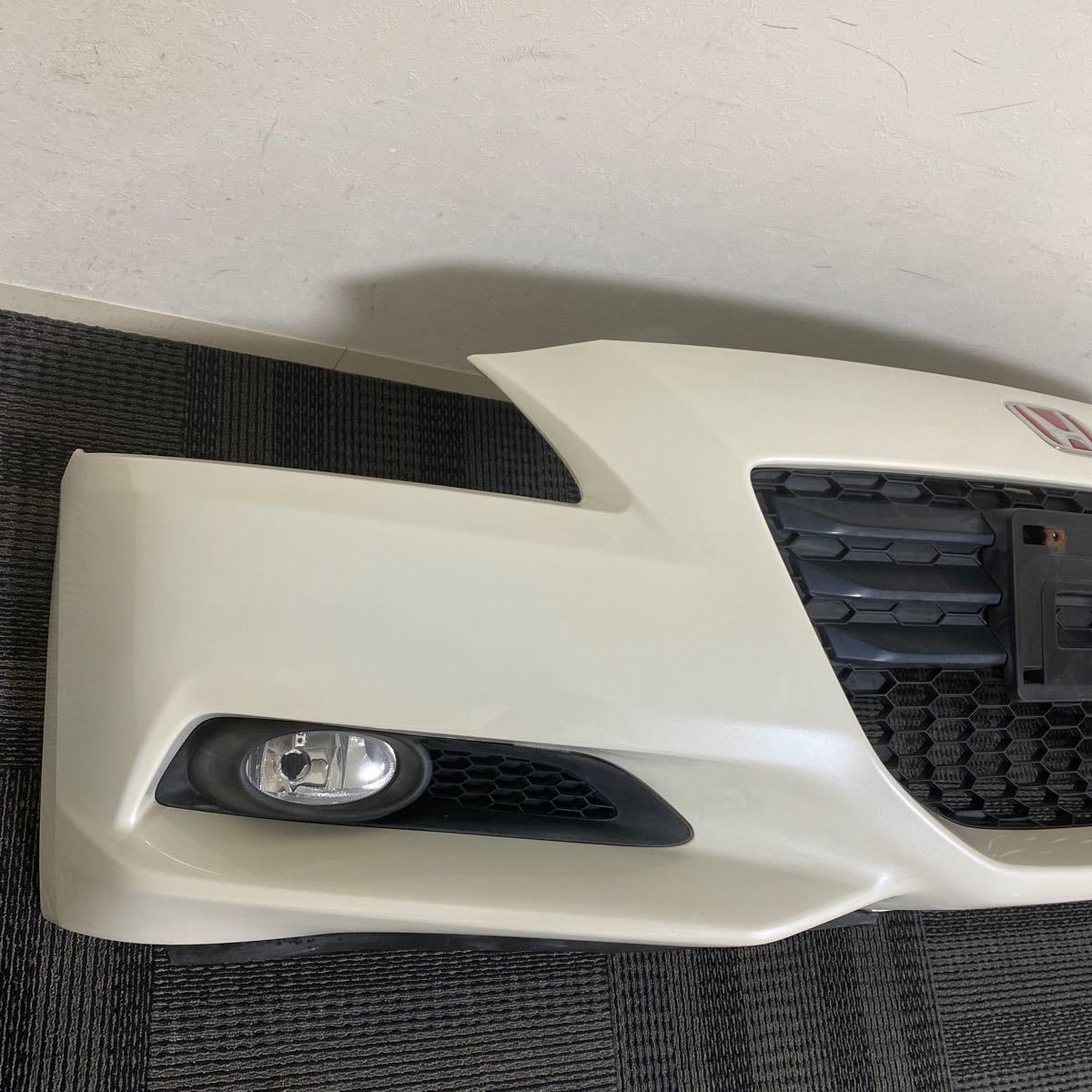 中古 美品 ホンダ HONDA ZF1 前期 CR-Z CRZ 純正 フロントバンパー フォグ 左右セット NH624P 白 ホワイト_画像2