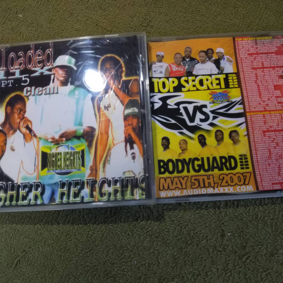 Jamaica Sound Live & Mix CD 2枚Set Higher Heights Top Secret Sound VS Body Guardの画像1