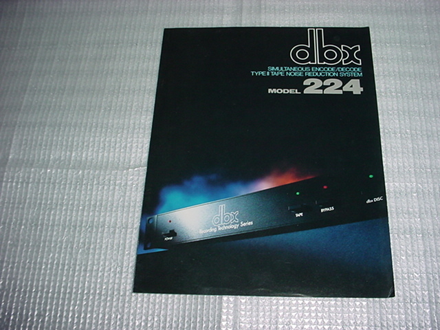 dbx MODEL224 каталог 