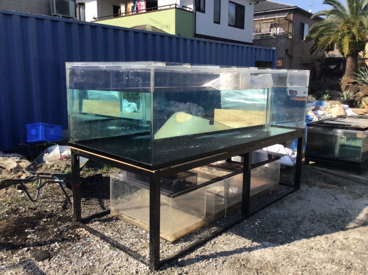  one owner aquarium arrival depth 1200!.. layer 2M{ Kanto . iron }2750/1200/800H board thickness 20 millimeter remote island Ferrie shipping possible 11 month conclusion of a contract minute is new goods Ray si-701 attached 