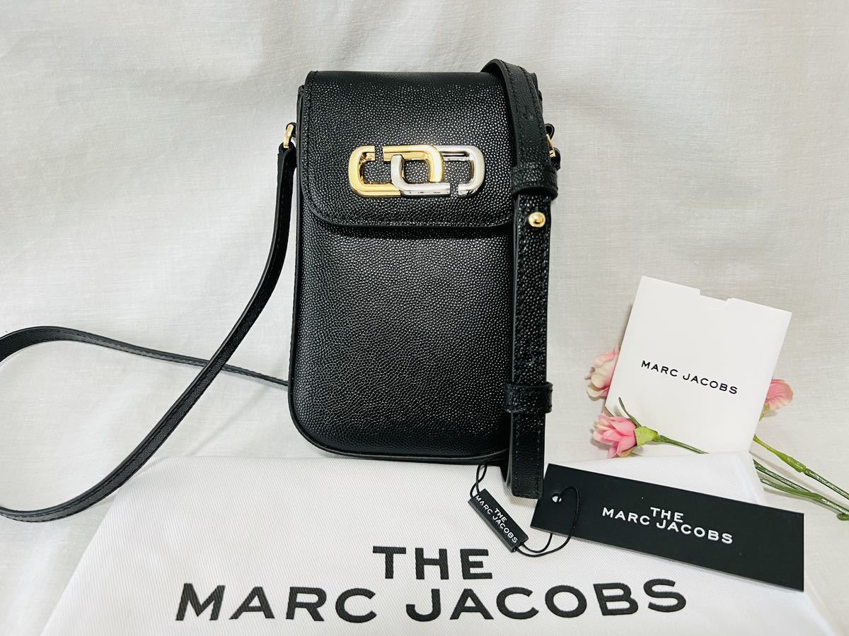 MARC JACOBS マークジェイコブス レザー Jリンク フォンクロスボディ