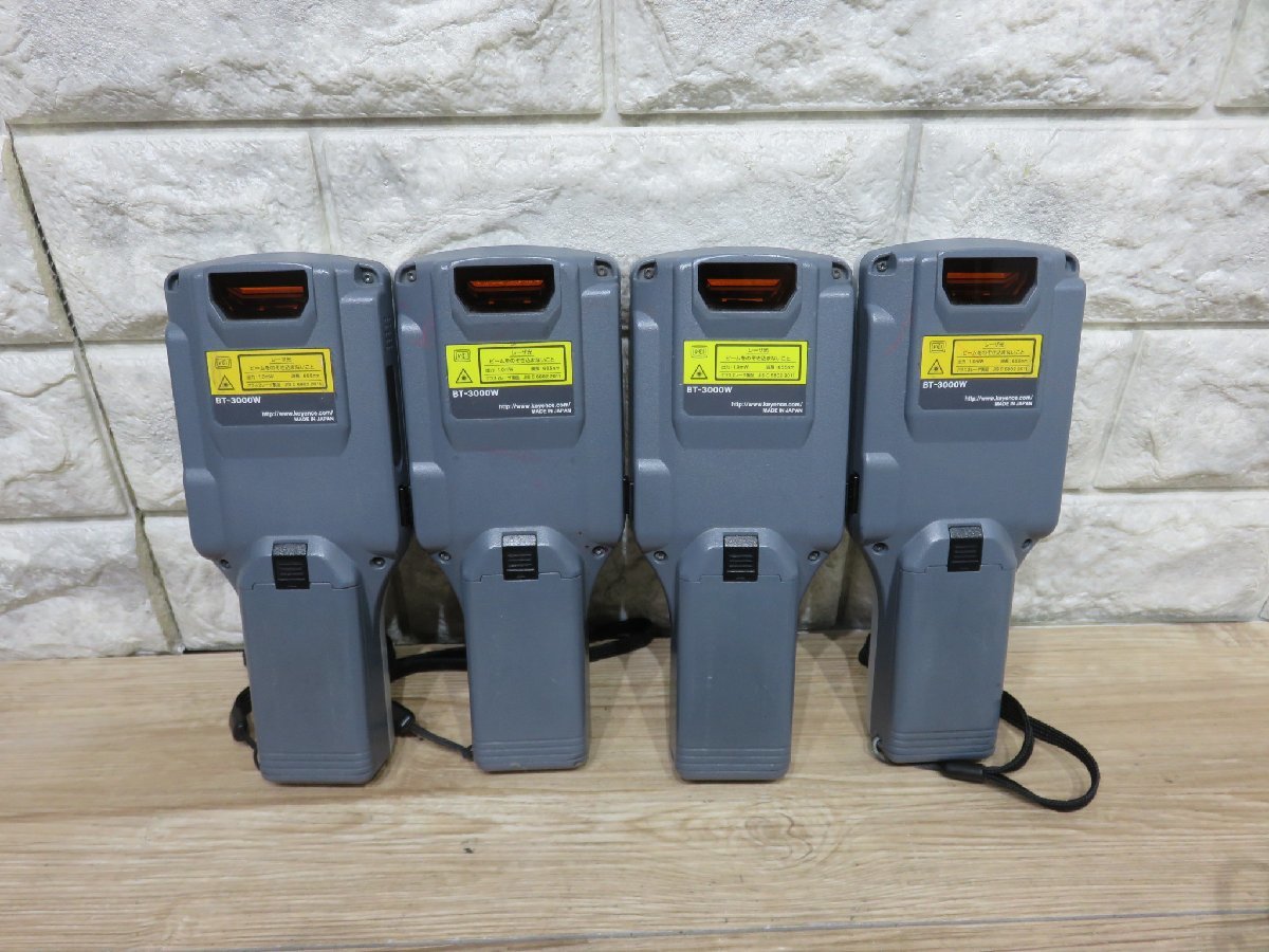 ★≪中古品≫Keyence バーコードリーダ BT-3000W 4台[t23111328]_画像4