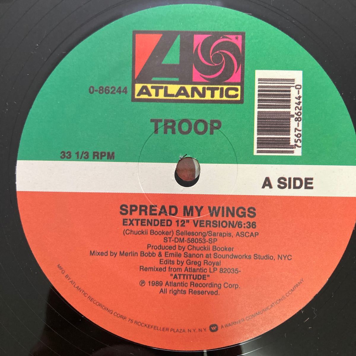 Troop - Spread My Wings 【12inch】_画像3