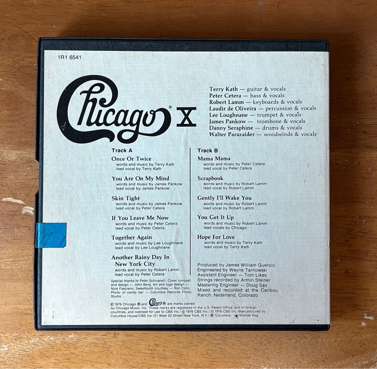 【オープンリールテープ】CHICAGO X_画像2
