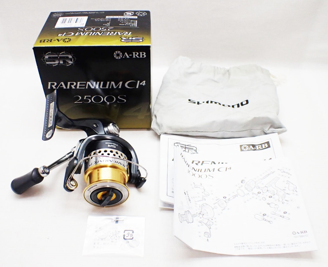 KM-3405《スピニングリール》シマノ レアニウム/SHIMANO RARENIUM CL4 2500S★釣り具 フィッシング用品★_画像1