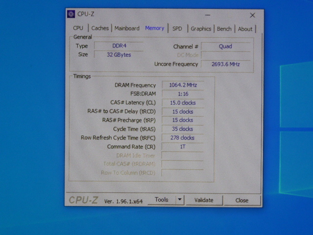 メモリ サーバーパソコン用 Micron PC4-19200T(DDR4-2400T) ECC Registered 8GBx4枚合計32GB 起動確認済です MTA18ASF1G72PZ-2G3B1IK⑤_画像4