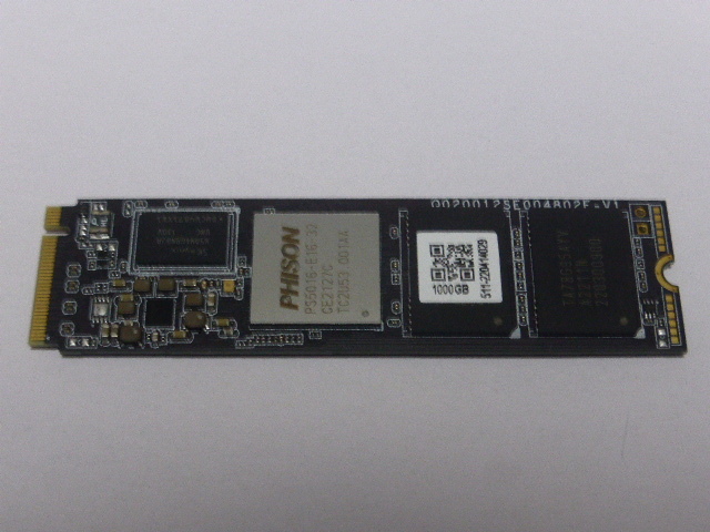 CFD SSD M.2 NVMe Type2280 Gen 4x4 1000GB(1TB) 電源投入回数4回 使用時間1時間 正常100% CSSD-M2B1TPG3NF2 中古品です_画像2