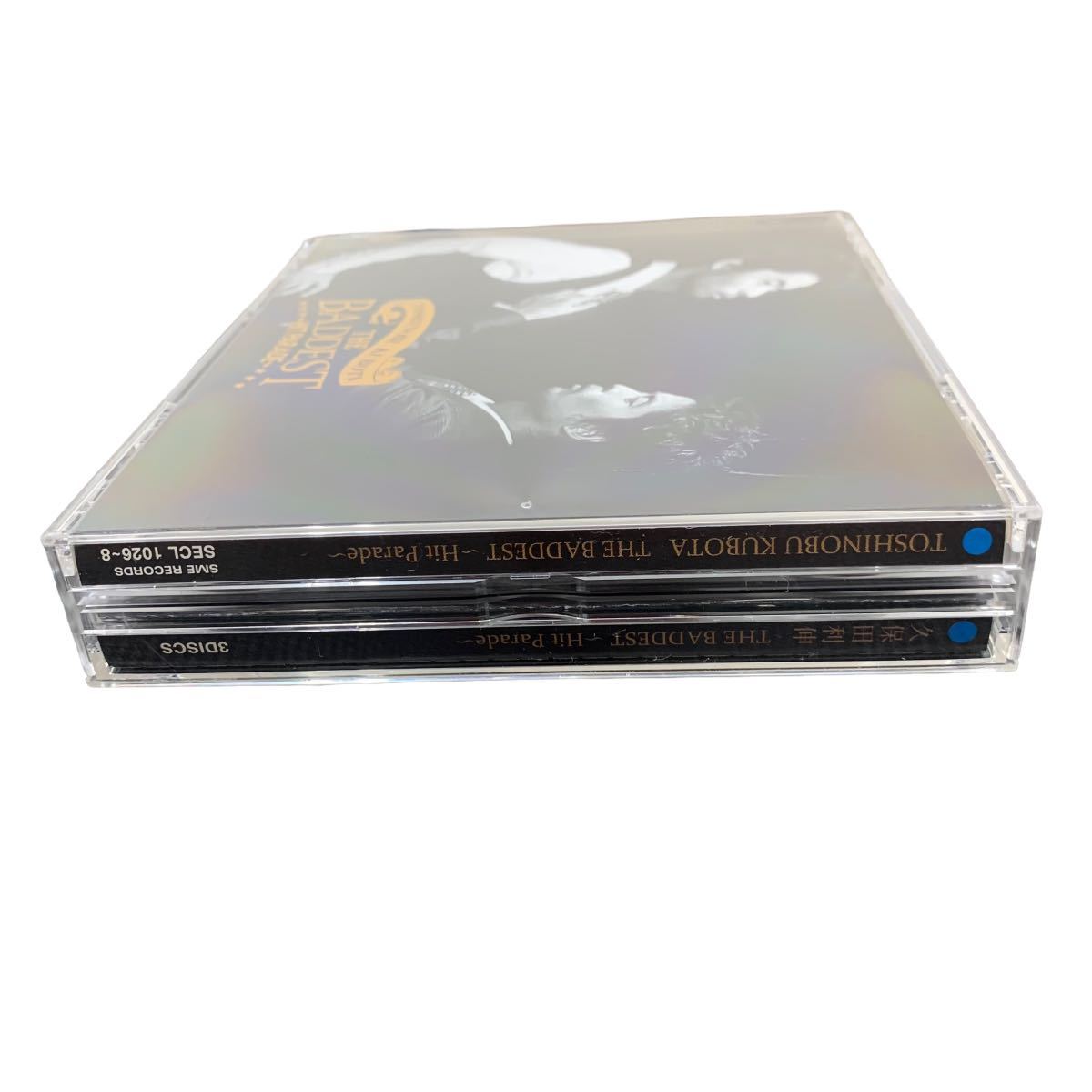 【5600－37】未使用品 久保田利伸 / THE BADDEST -Hit Parade-セル版 CD 2枚組SECL TOSHINOBU KUBOTA ベストアルバム BEST_画像6