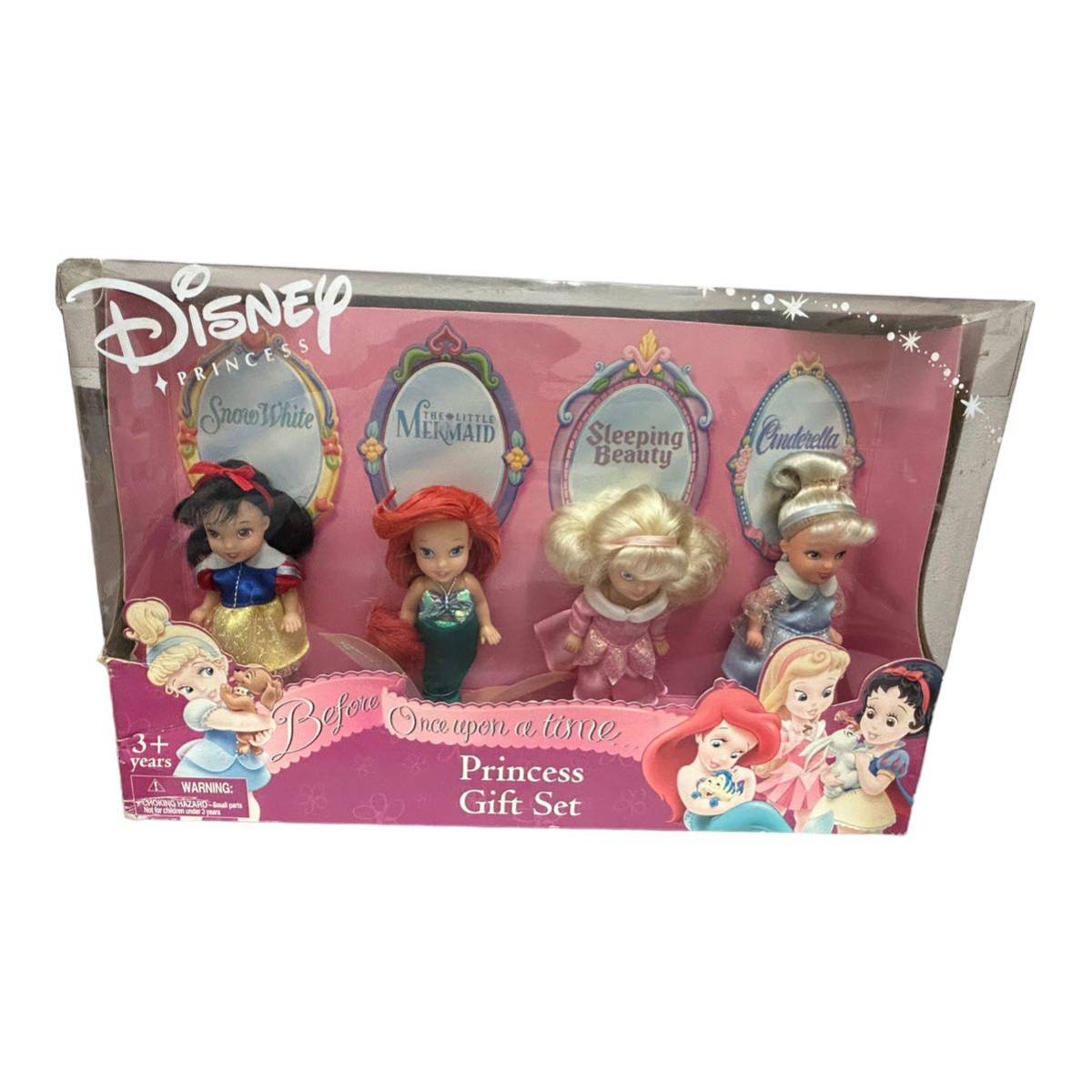 【5748-6】1円～ ディズニー　プリンセスギフト　 Princess Gift Set 　人形　現状品　日本未販売？　2002年_画像1