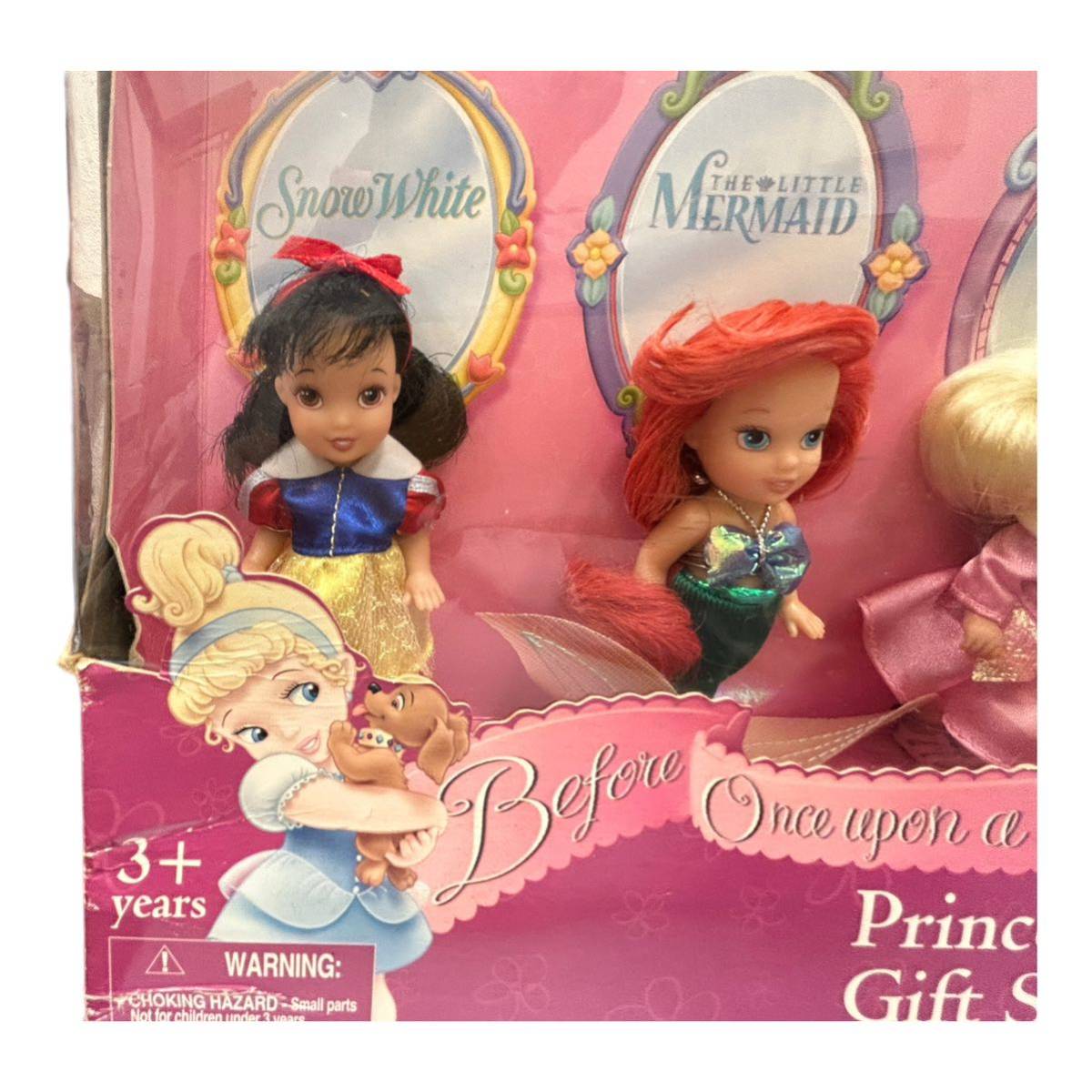 【5748-6】1円～ ディズニー　プリンセスギフト　 Princess Gift Set 　人形　現状品　日本未販売？　2002年_画像2