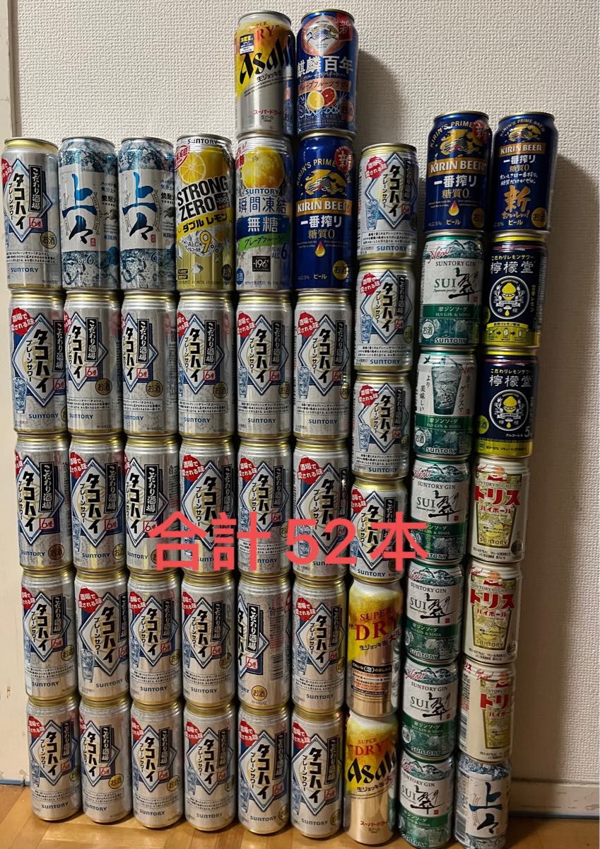 お酒 ビール まとめ売り 詰め合わせ 52缶セット キリン アサヒ