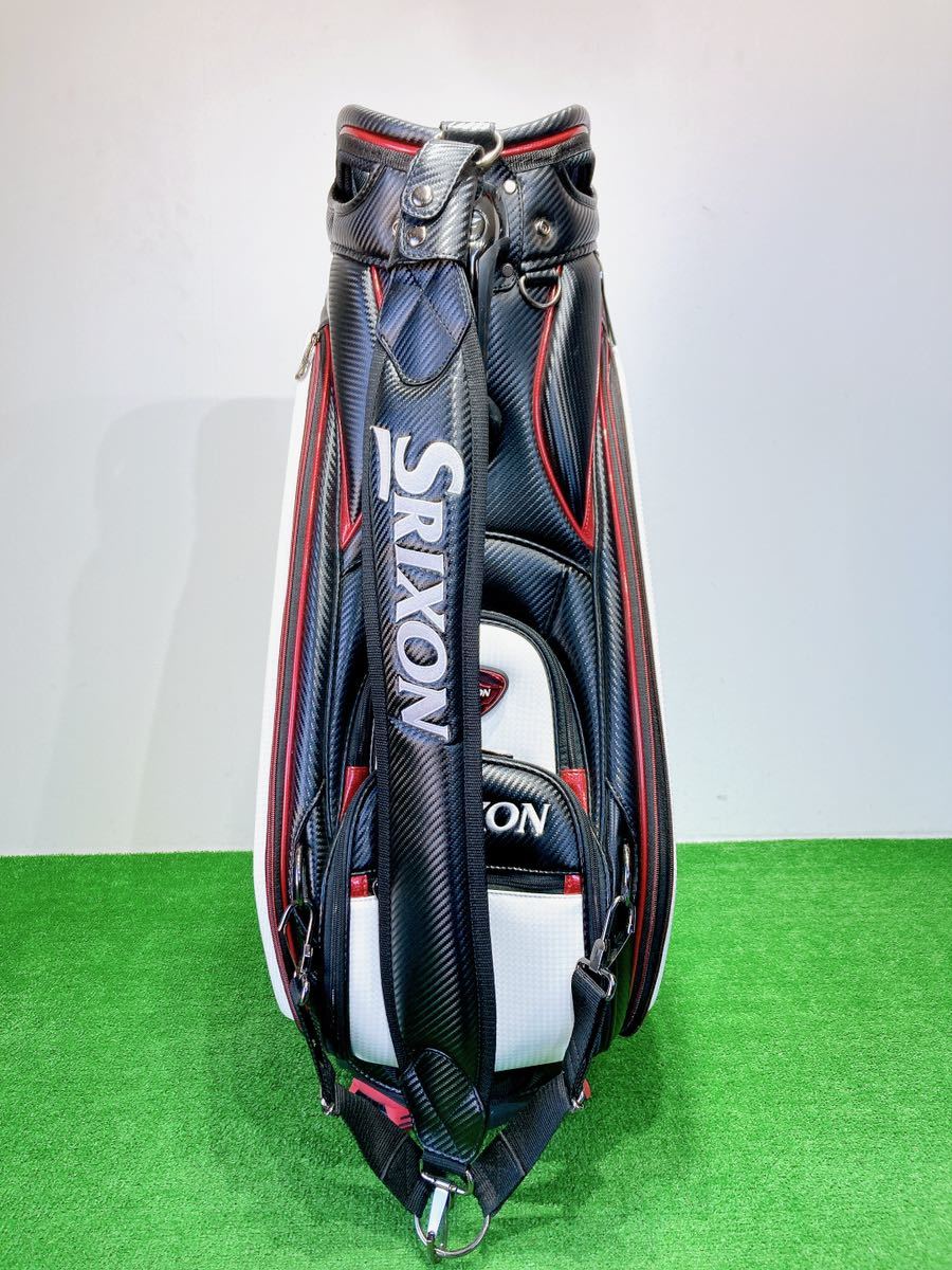 ☆SRIXON スリクソン☆① ツアー レプリカ キャディバッグ カート 9.5型 5口 3点式 プロモデル TOUR 松山英樹 キャディーバック ゴルフ PRO_画像4