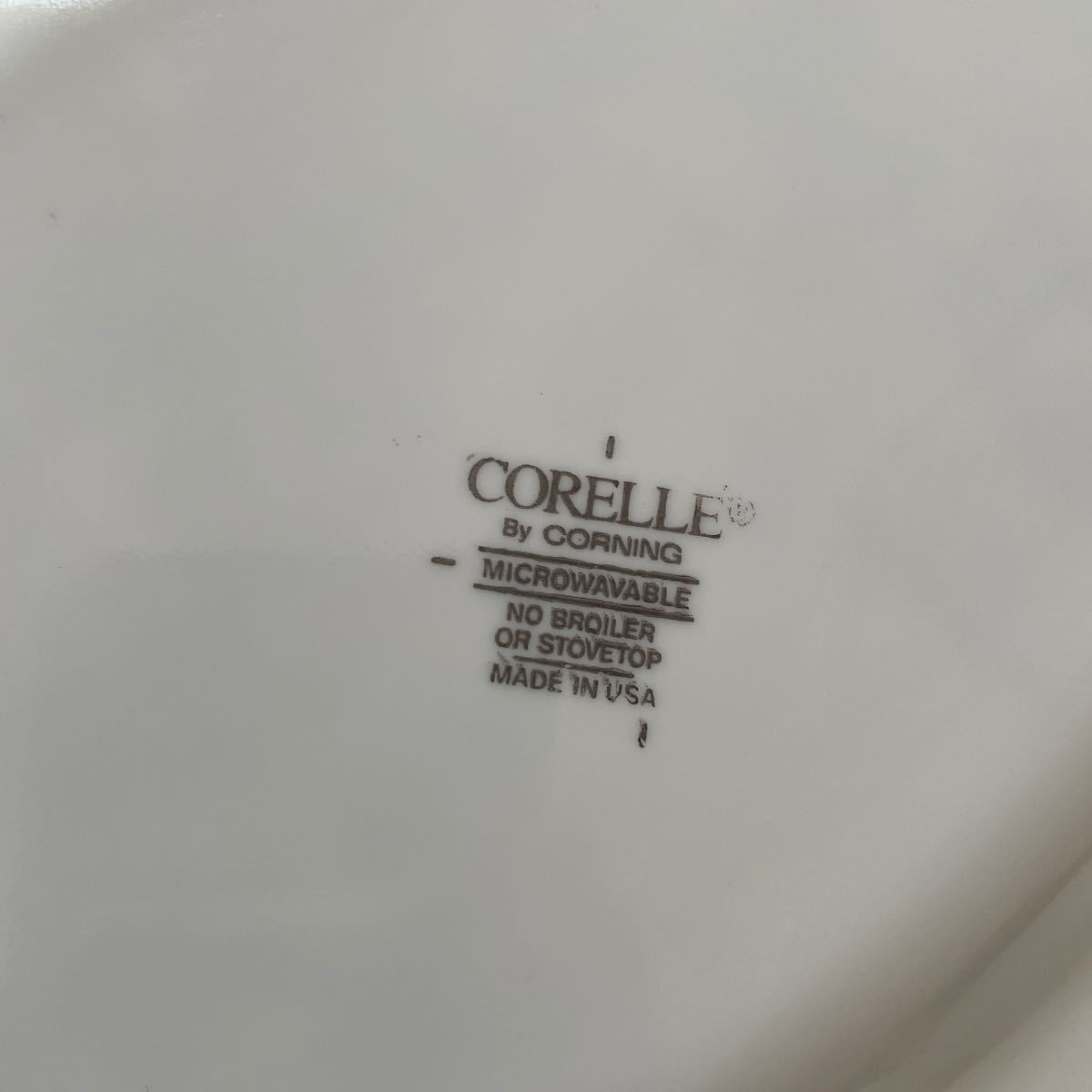 CORELLE ディズニー　ランチプレート コレール カップ　セット　アメリカ製　アメリカ購入　洋食器 食器 ミッキーマウス_画像4