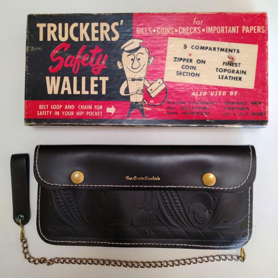 60s トラッカーウォレット 財布 カービング バイカー レザー 革 60s トラッカーウォレット 財布 カービング バイカー レザー 革