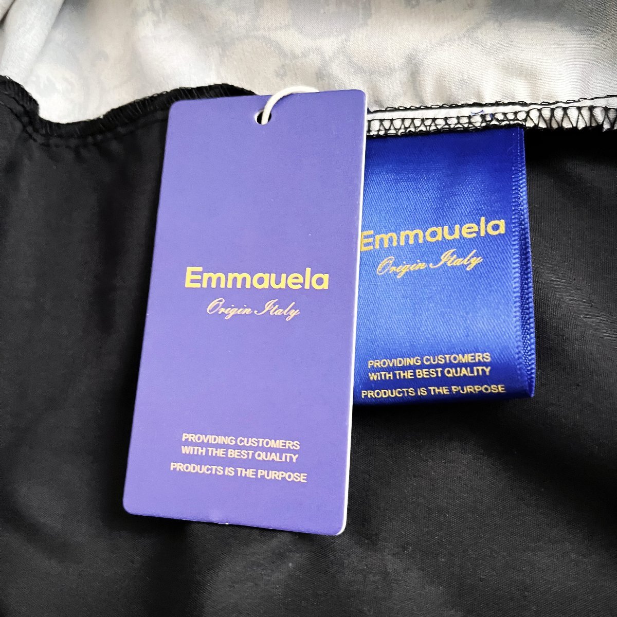 個性・長袖シャツ 定価3万◆Emmauela・イタリア・ミラノ発◆上品 オシャレ 切替 薄手 通気 ベア Tシャツ トレンド 日常 L/48サイズ_画像10