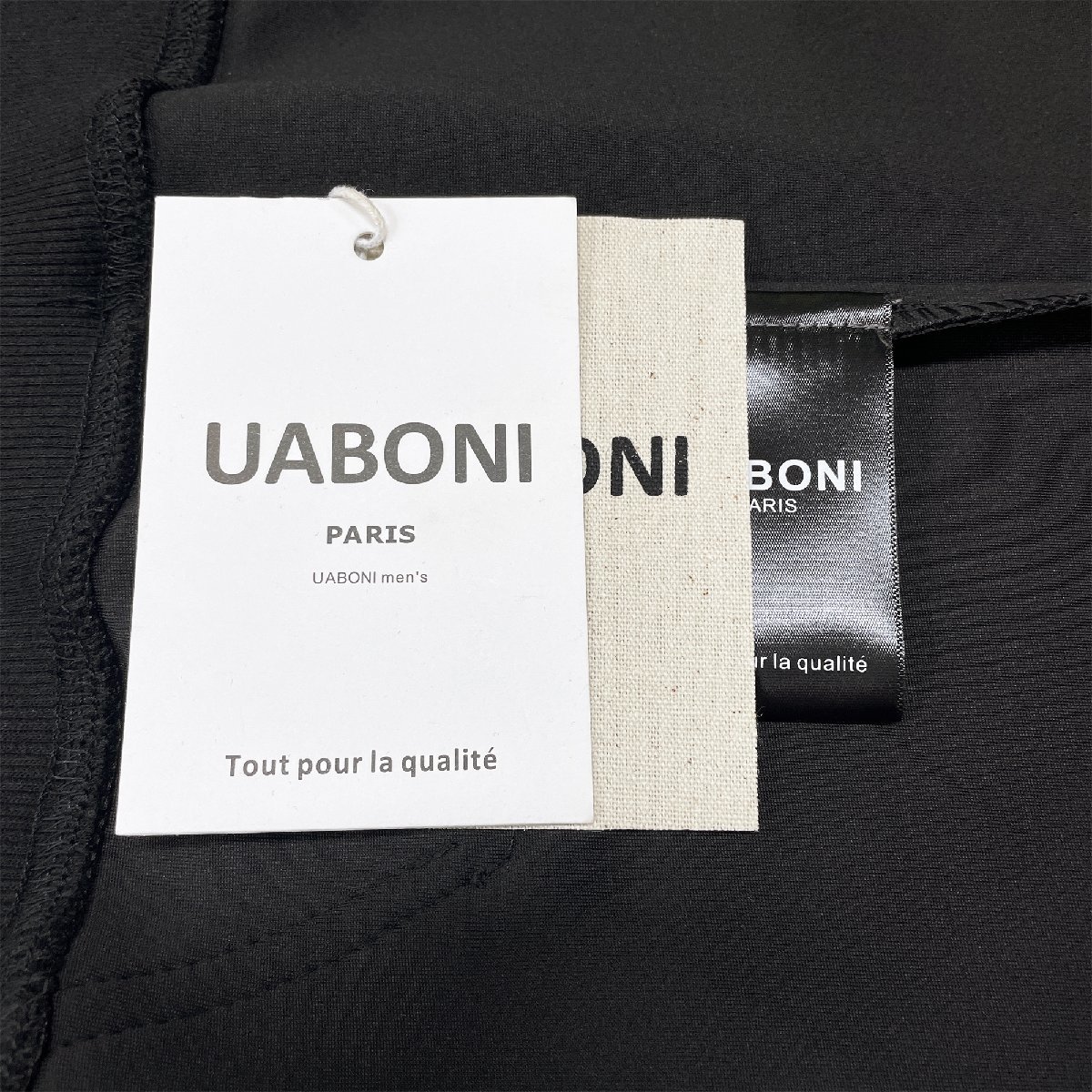 個性EU製＆定価4万◆UABONI*Paris*パーカー*ユアボニ*パリ発◆コットン100％ 高級 モノグラム カットソー 男女兼用 ベアブリック 2XL/52_画像9