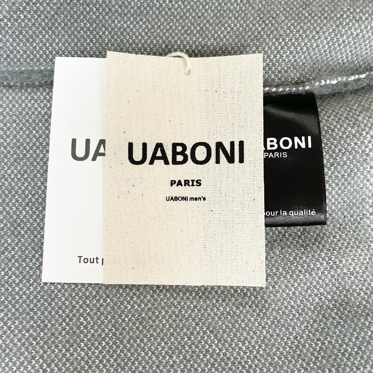 最高級EU製＆定価5万◆UABONI*Paris*セーター*ユアボニ*パリ発◆ミンク/カシミヤ混 厚手 防寒 ふわふわ 秋冬 定番 男女兼用 L/48サイズ_画像8