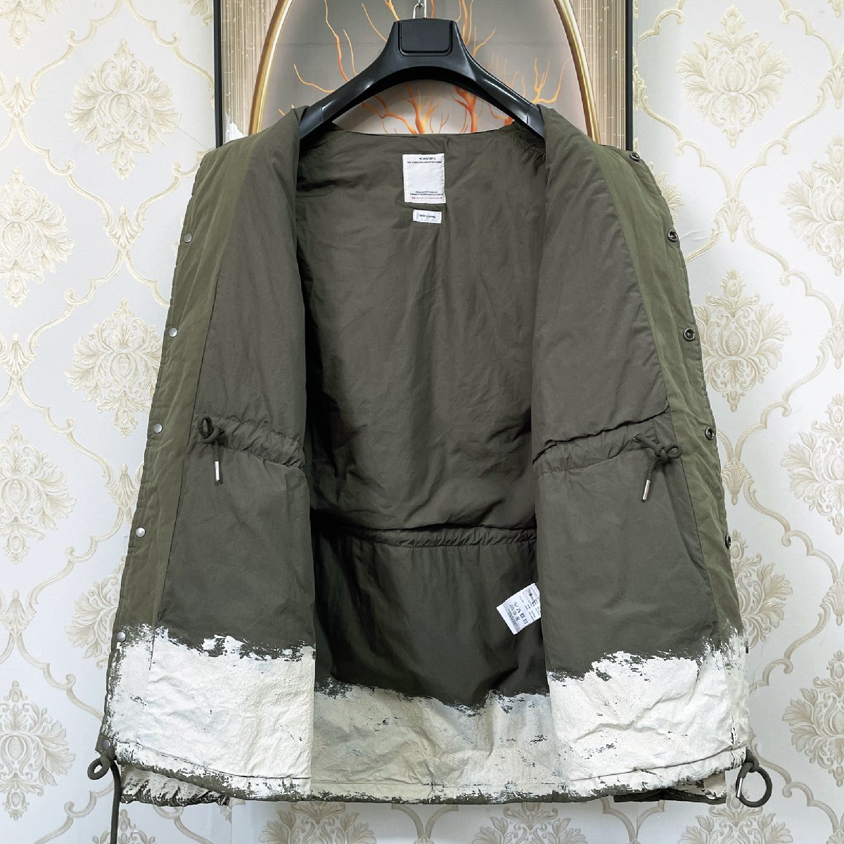 限定品 参考定価16万 VISVIM ビズビム COACH JKT SIERRA OLIVE GREEN DENIM 泥染 泥浸 コーチジャケット グリーン 中村ヒロキ サイズ2_画像3