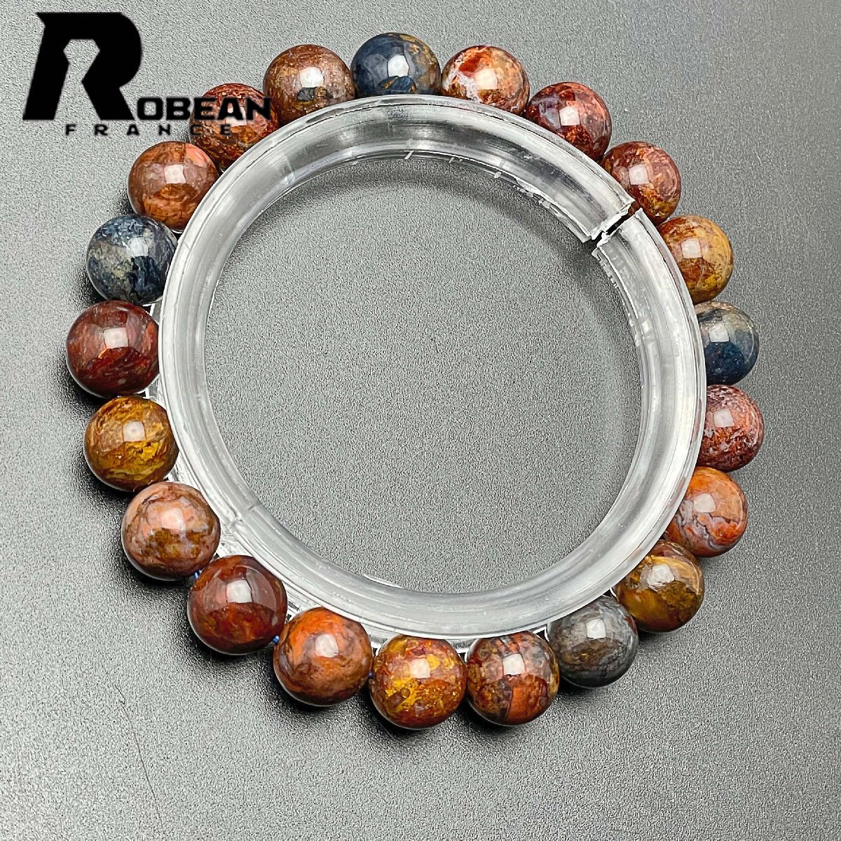  on goods EU made regular price 5 ten thousand jpy *ROBEAN* Peter site * accessory bracele Power Stone natural stone amulet approximately 9.5-10.0mm 1001G424