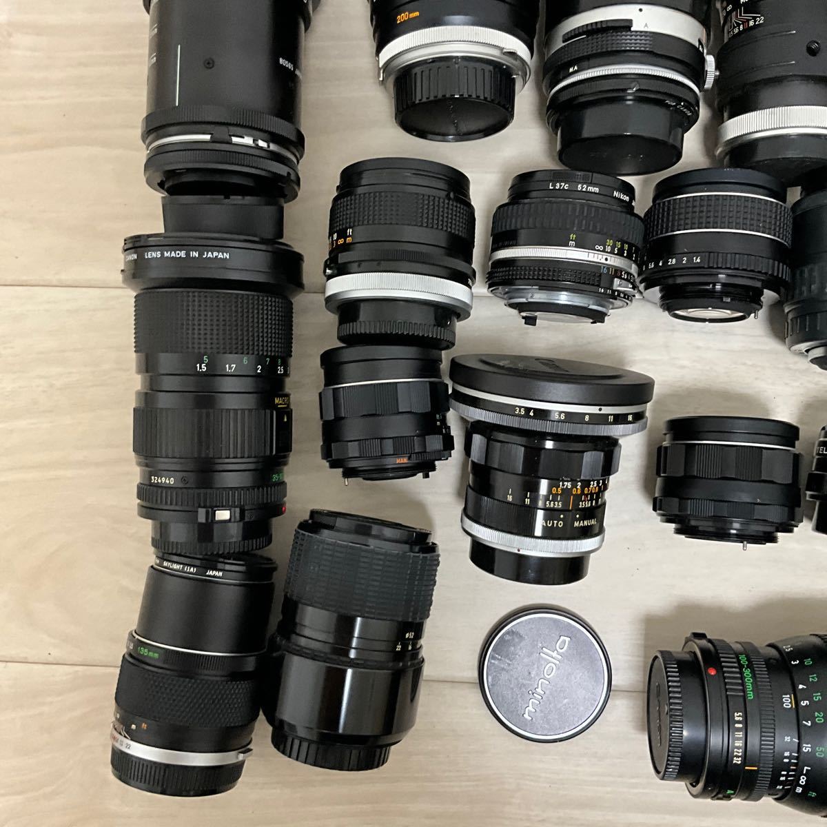 フイルムカメラ レンジファインダー レンズ カメラレンズ Canon MINOLTA SIGMA Nikon PENTAX OLYMPUS まとめ まとめて 大量 セット 29個_画像8
