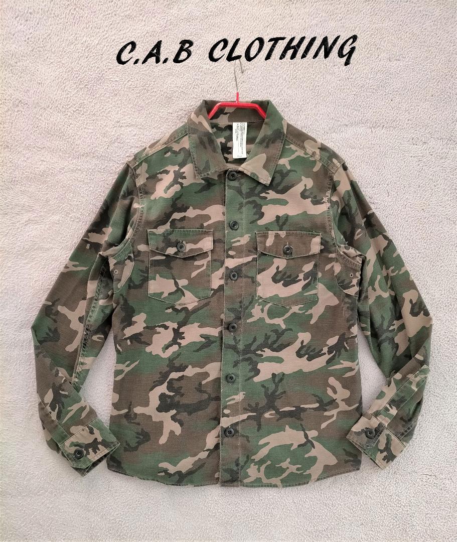 C.A.B CLOTHING カモフラミリタリージャケット S　m10612620947